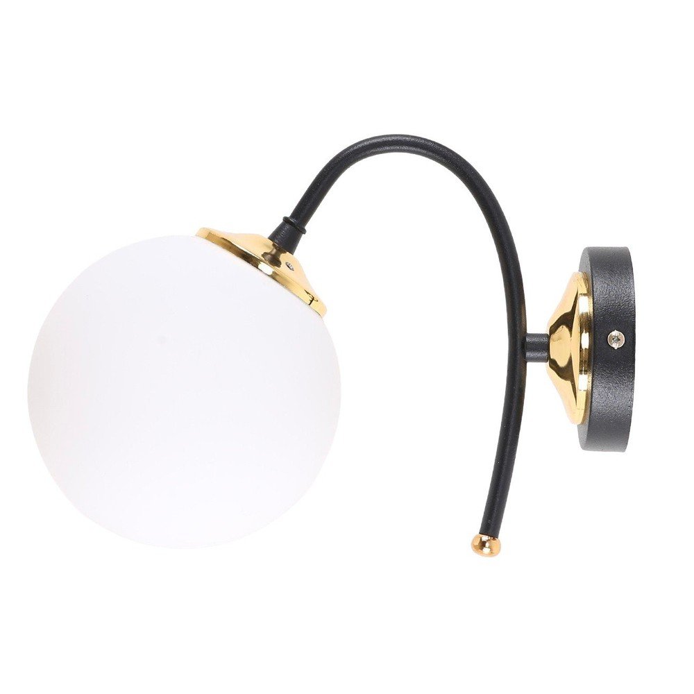 Fehér-fekete fali lámpa ø 15 cm Yoyo  Squid Lighting
