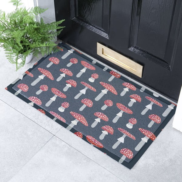 Lábtörlő 40x70 cm Agaric Mushroom – Artsy Doormats-image-1