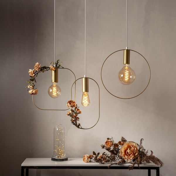 Aranyszínű függőlámpa Shape – Star Trading-image-1