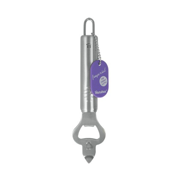 Bottle rozsdamentes acél sörnyitó, hossz 19 cm - Metaltex-image-1