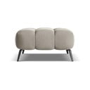 Bézs bársony lábtartó Nalu – Makamii