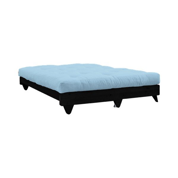 Fresh Black/Light Blue halványkék kinyitható kanapé - Karup Design-image-4