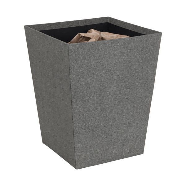 Szürke szemetes Sofia Canvas Paper Laminate – Bigso-image-4