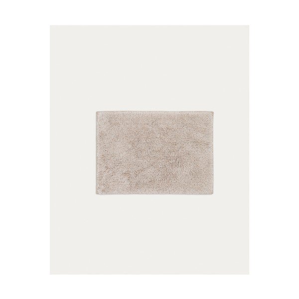 Bézs fürdőszobai kilépő 50x70 cm Coper – Kave Home-image-3