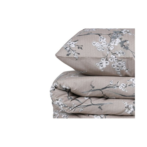 Barna kétszemélyes hosszabbított renforcé pamut ágyneműhuzat 240x220 cm Chicory – Mijolnir-image-3