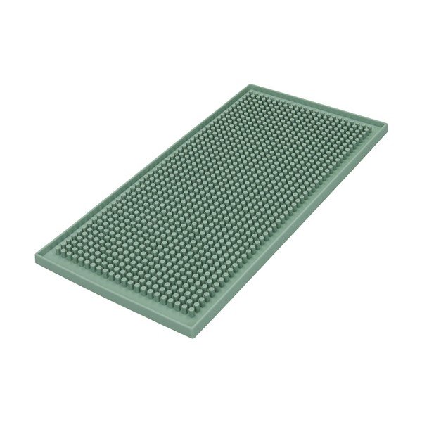 Zsályaszínű szilikon edénycsepegtető alátét 30x15 cm – Brandani