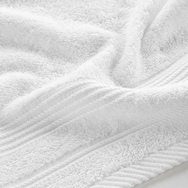 Fehér frottír pamut törölköző 30x50 cm Tendresse – douceur d'intérieur-image-2