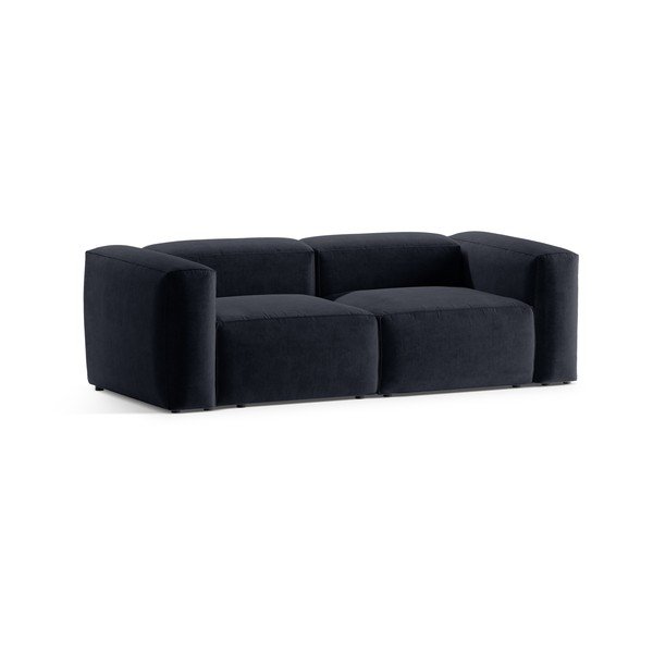Sötétkék kanapé 224 cm Bergamo – Cosmopolitan Design-image-2