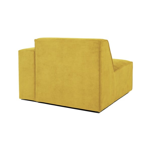 Sting sárga kordbársony kanapé modul, jobb oldali - Scandic-image-3