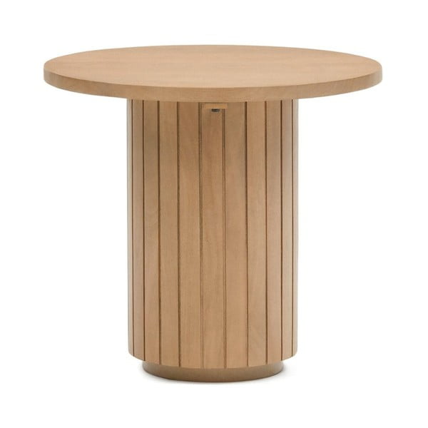 Kerek mangófa tárolóasztal ø 60 cm Licia - Kave Home