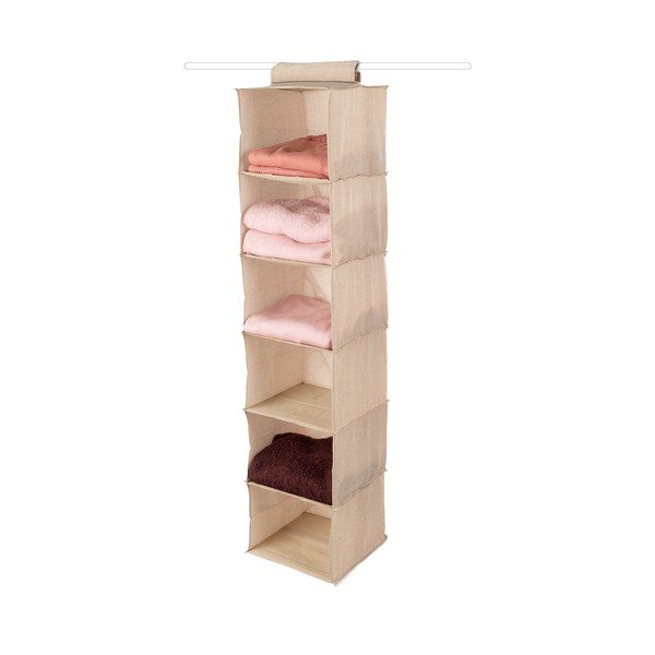 Függő textil gardrób rendszerező Sandy – Compactor-image-3