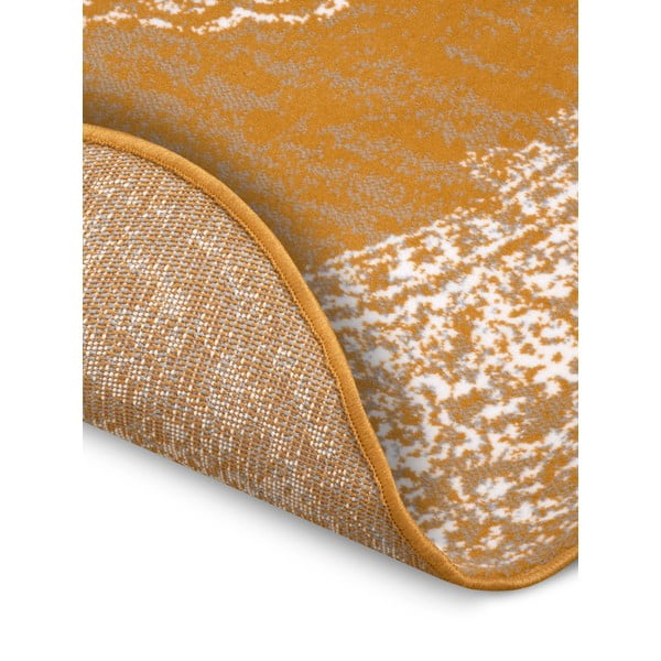 Sárga-narancssárga kerek szőnyeg ø 160 cm Méridional - Hanse Home-image-3