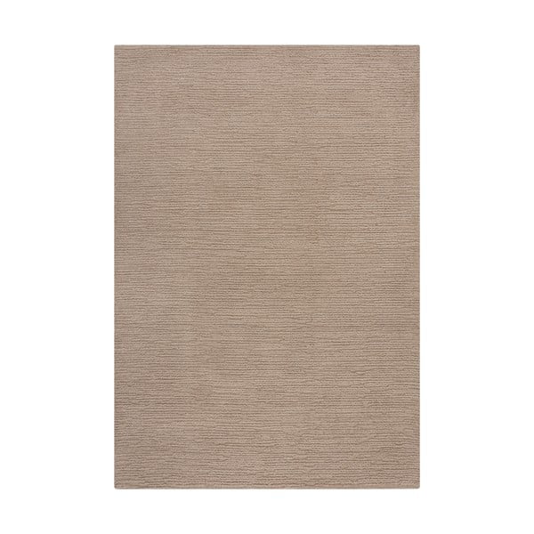 Bézs kézi szövésű gyapjú szőnyeg 160x230 cm Harris Boucle – Flair Rugs