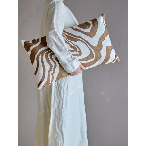 Pamut díszpárna 35x60 cm Aba – Bloomingville-image-3