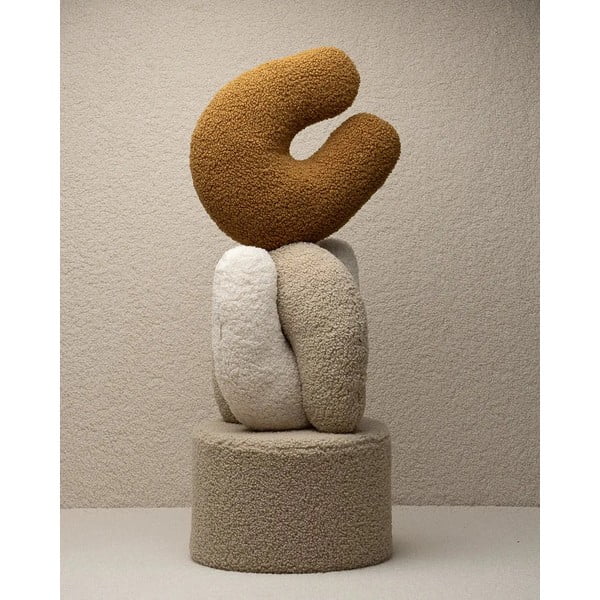 Barna buklé párna gyerek kanapéhoz U – Wigiwama-image-3