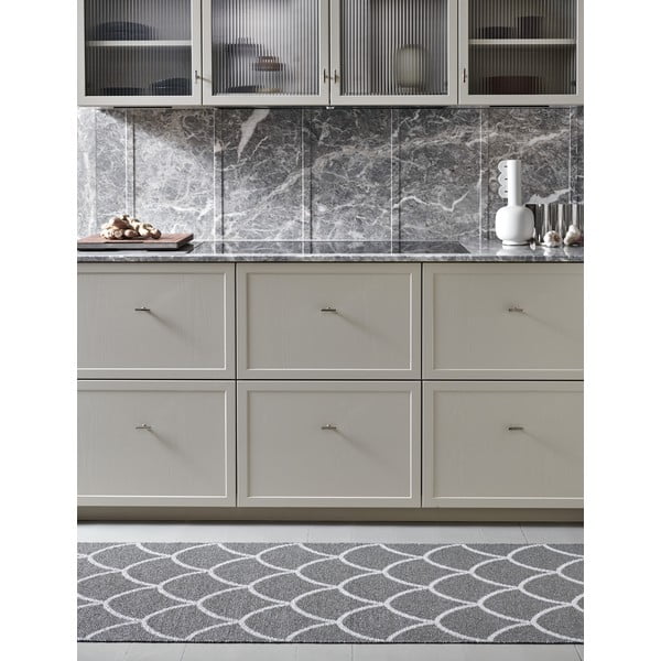 Szürke kültéri-beltéri szőnyeg 70x50 cm Kotte Charcoal – Pappelina-image-1