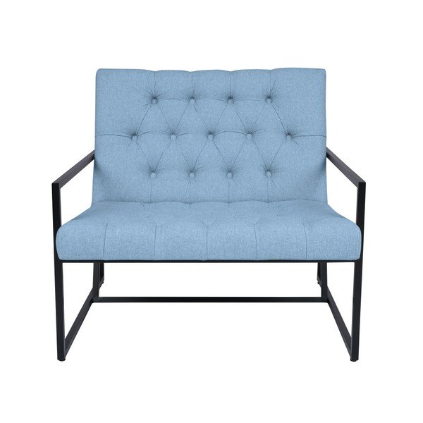 Aster világoskék fotel - Mazzini Sofas-image-3