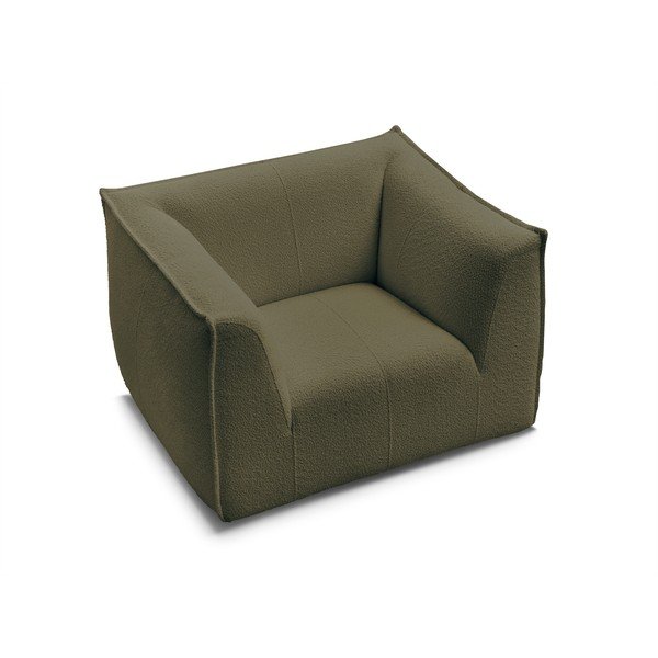 Zöld buklé fotel Giorgia – Bobochic Paris-image-4