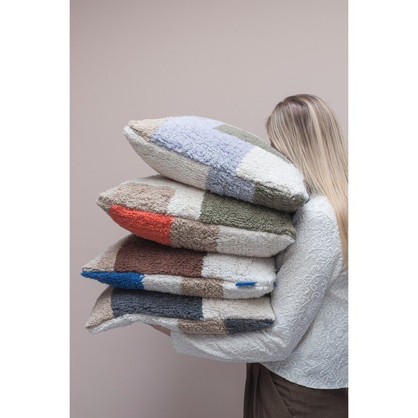 Pamut párnahuzat 50x50 cm Brick – Mette Ditmer Denmark-image-3