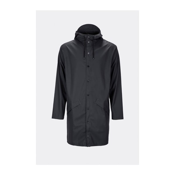 Long Jacket fekete uniszex kabát nagy vízállósággal, méret: S / M - Rains