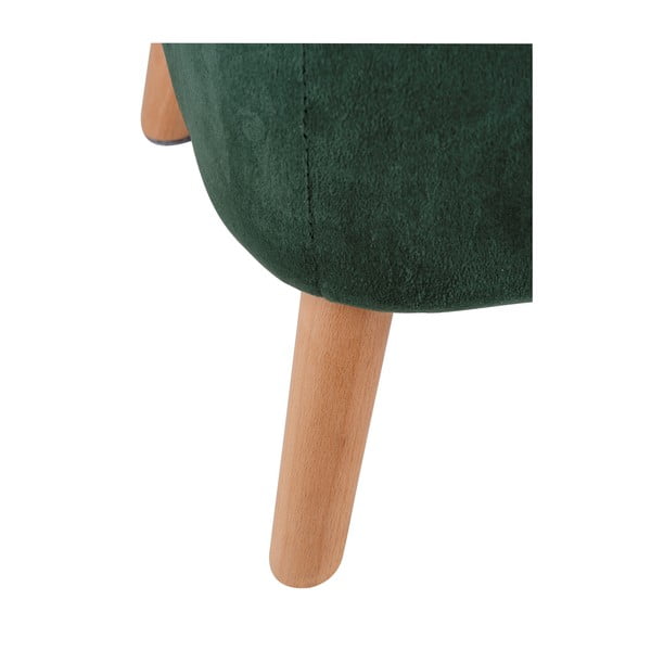 Zöld bársony puff – Wenko-image-4