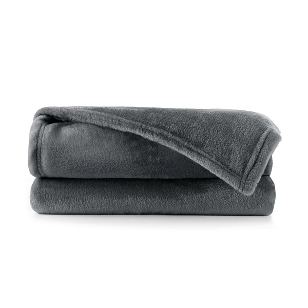 Mic sötétszürke mikroszálas takaró, 150 x 200 cm - DecoKing-image-2