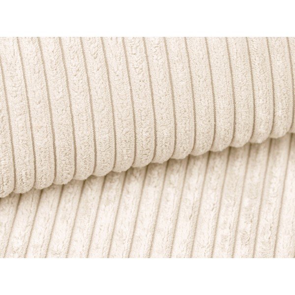 Bézs kordbársony sarokkanapé (bal oldali-heverő résszel) Campi – Cosmopolitan Design-image-4