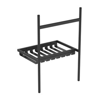 Fekete fém állvány mosdó alá 56x84 cm Conca – Ideal Standard