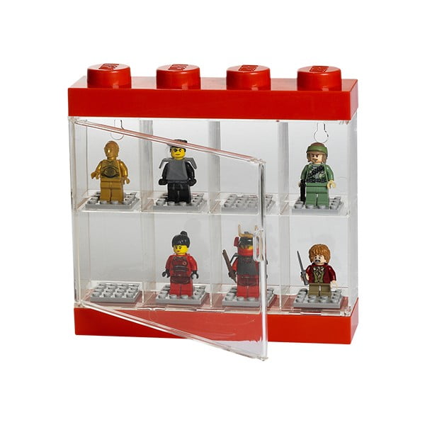 Piros-fehér gyűjtődoboz 8 minifigurához - LEGO®-image-2