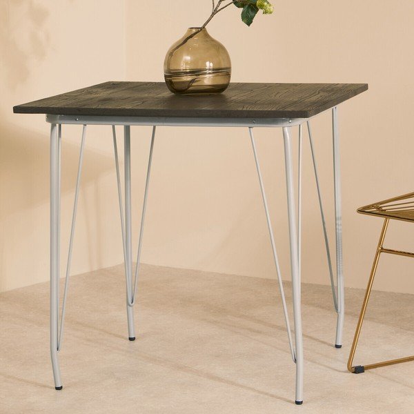 Szilfa étkezőasztal ø 80 cm District – Premier Housewares-image-4