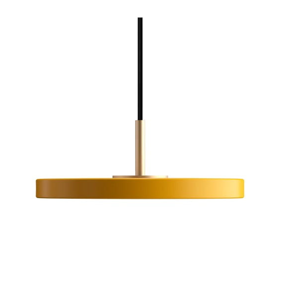 Okkersárga LED függőlámpa fém búrával ø 15 cm Asteria Micro – UMAGE-image-3