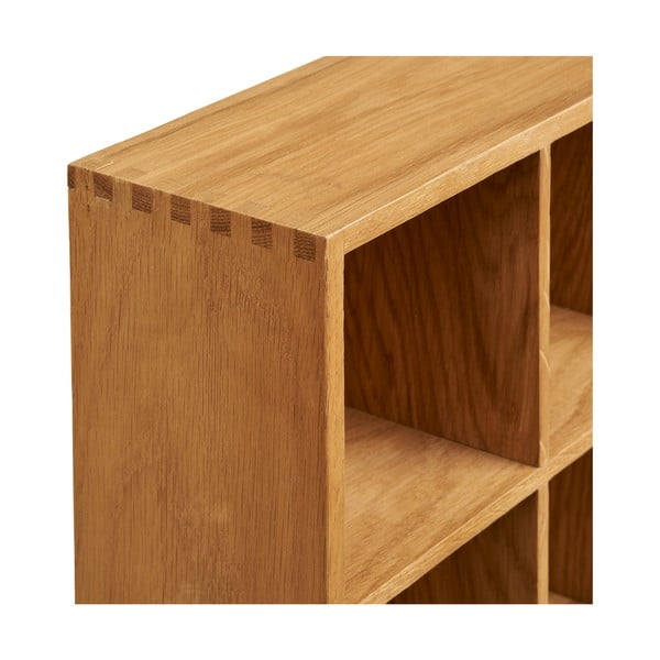 Natúr színű többszintes fali polc tölgyfa dekorral 11 cm Soria – House Nordic-image-4