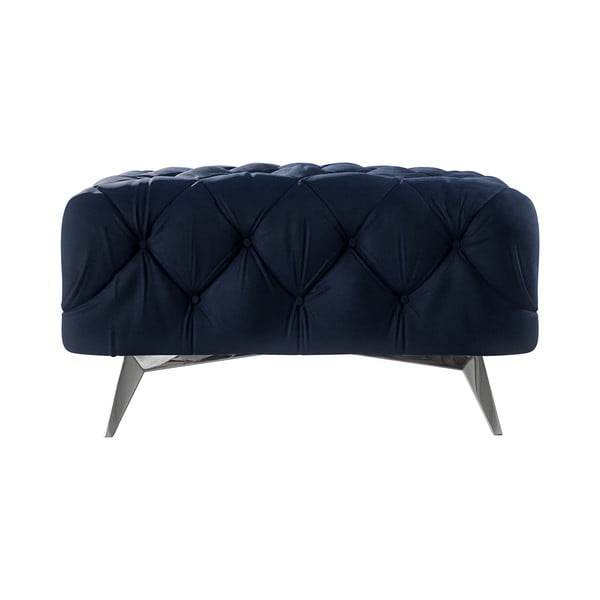 Sötétkék bársony lábtartó Chelsea – Ropez-image-2