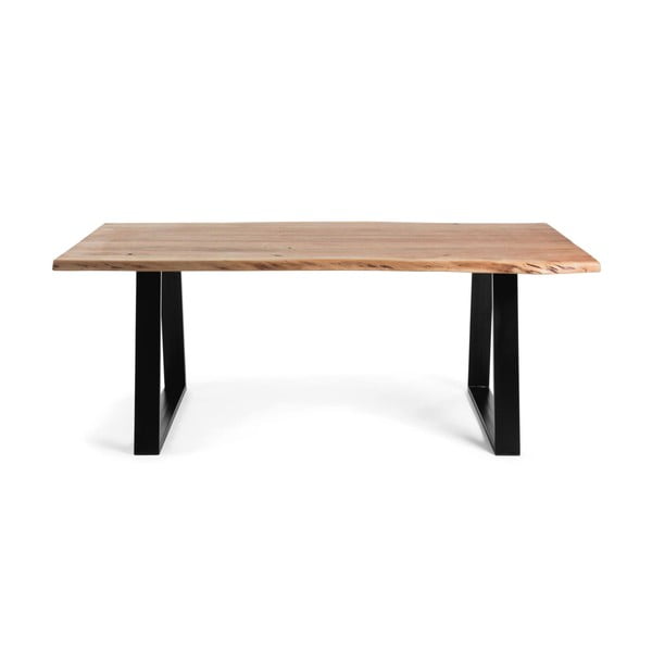 Étkezőasztal akácfa asztallappal 97,5x200 cm Alaia – Kave Home-image-2