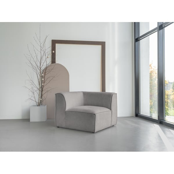 Világosszürke kanapé modul Flex Felix – Miuform-image-1