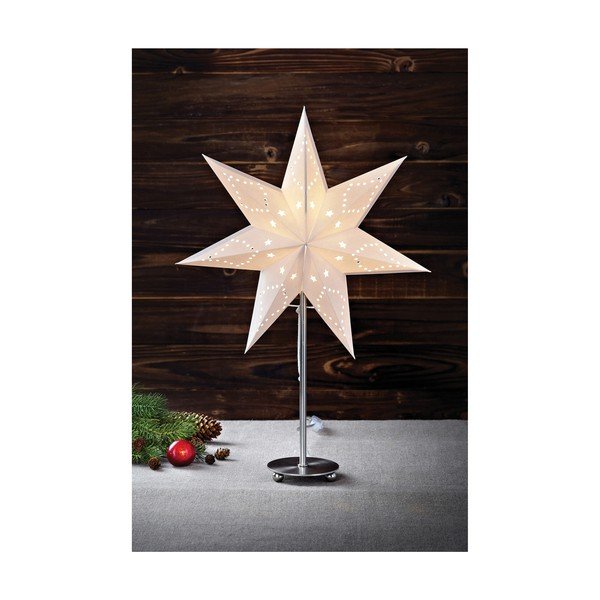 Saturnus fehér dekorációs világítás, magasság 52 cm - Markslöjd-image-1
