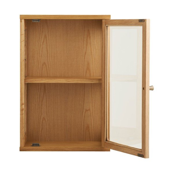 Natúr színű függő tálalószekrény 40x60x20 cm Zamora – House Nordic-image-3