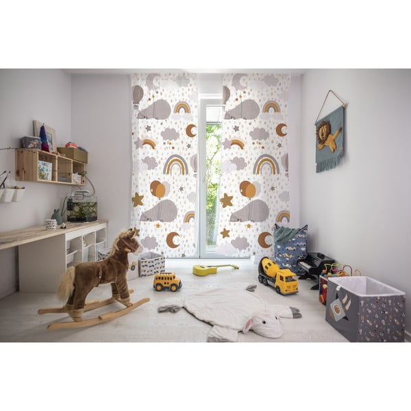 Gyerekfüggöny 250x110 cm Balloon Dreaming - Butter Kings-image-1