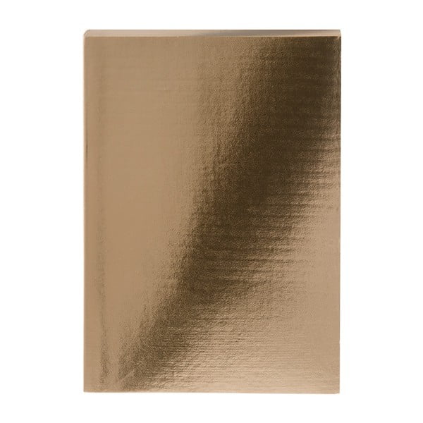 Glam aranyszínű jegyzetfüzet, A5 - Go Stationery