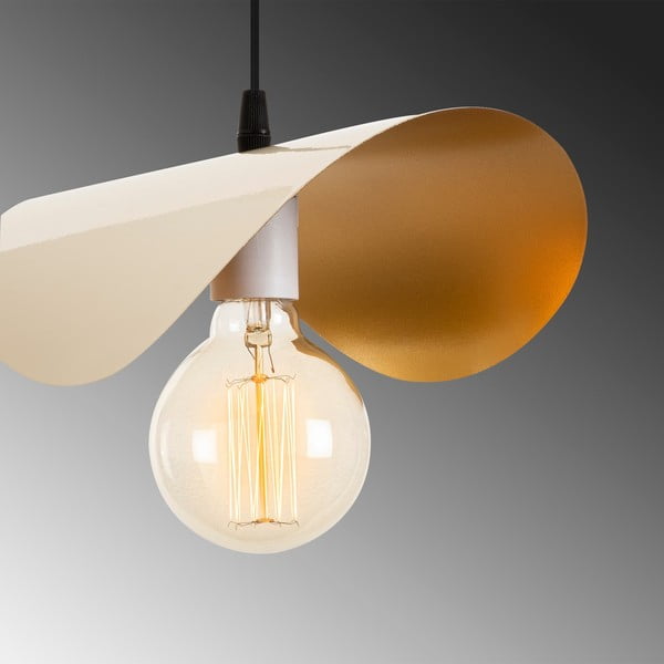 Fehér-aranyszínű függőlámpa Sivani – Opviq lights-image-4