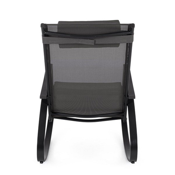 Antracitszürke fém kerti fotel Ercolano – Bizzotto-image-4