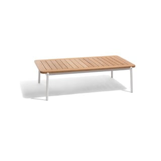 Teakfa kerti dohányzóasztal 75x120 cm Omer – Diphano