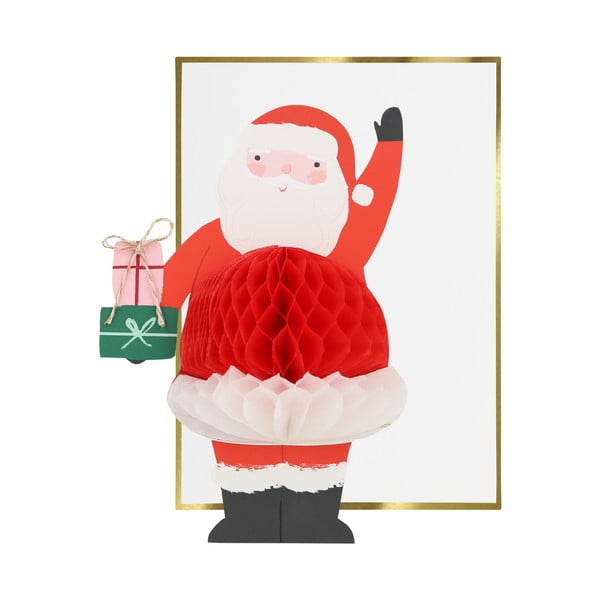 Karácsonyi üdvözlőlap Santa – Meri Meri-image-1