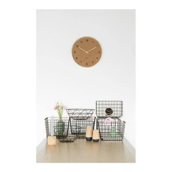 Diamond fekete gyümölcsös kosár, ⌀ 35 cm - PT LIVING-image-1