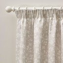 Bézs függöny szett 2 db-os 229x229 cm Brooke Floral – Catherine Lansfield
