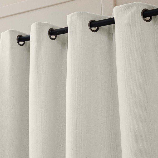 Bézs kordbársony termo függöny 140x260 cm Madison – douceur d'intérieur-image-2