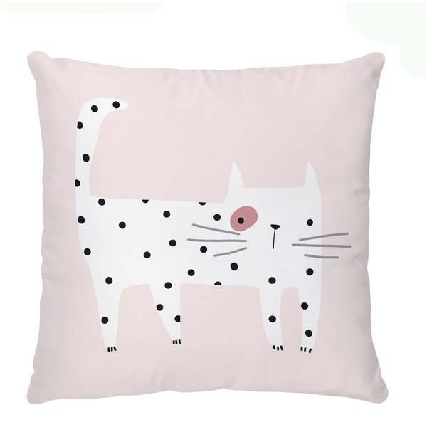 Pamut-szatén gyerek párna 45x45 cm Meow Meow – Butter Kings-image-2