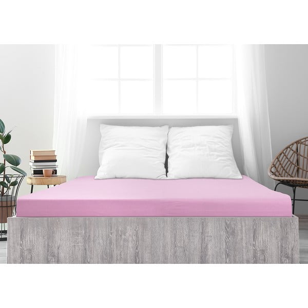 Rózsaszín lepedő 180x200 cm – B.E.S.-image-2