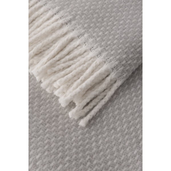 Zen világosszürke pléd, 140 x 180 cm - Euromant-image-1