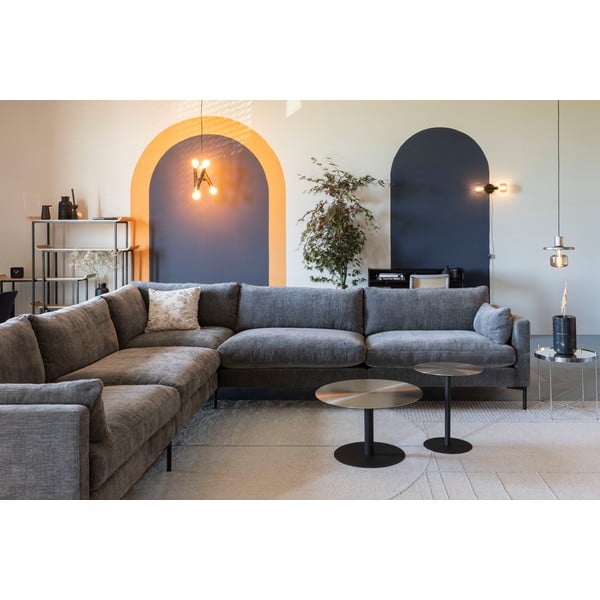 Fém kerek tárolóasztal ø 40 cm Snow – Zuiver-image-4